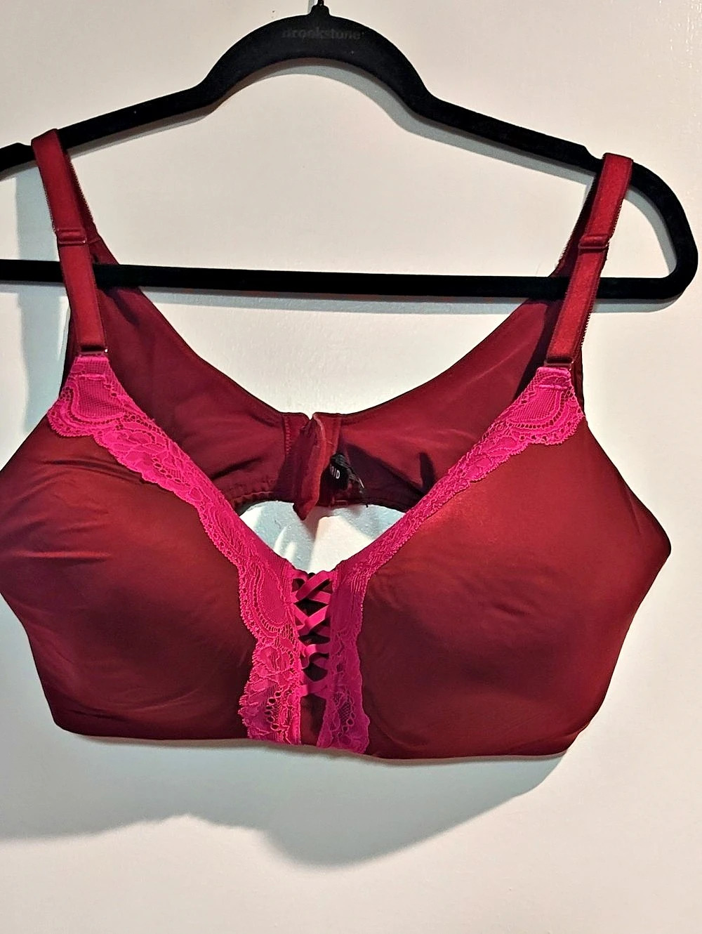 Torrid Lace Bra in Red 40DD